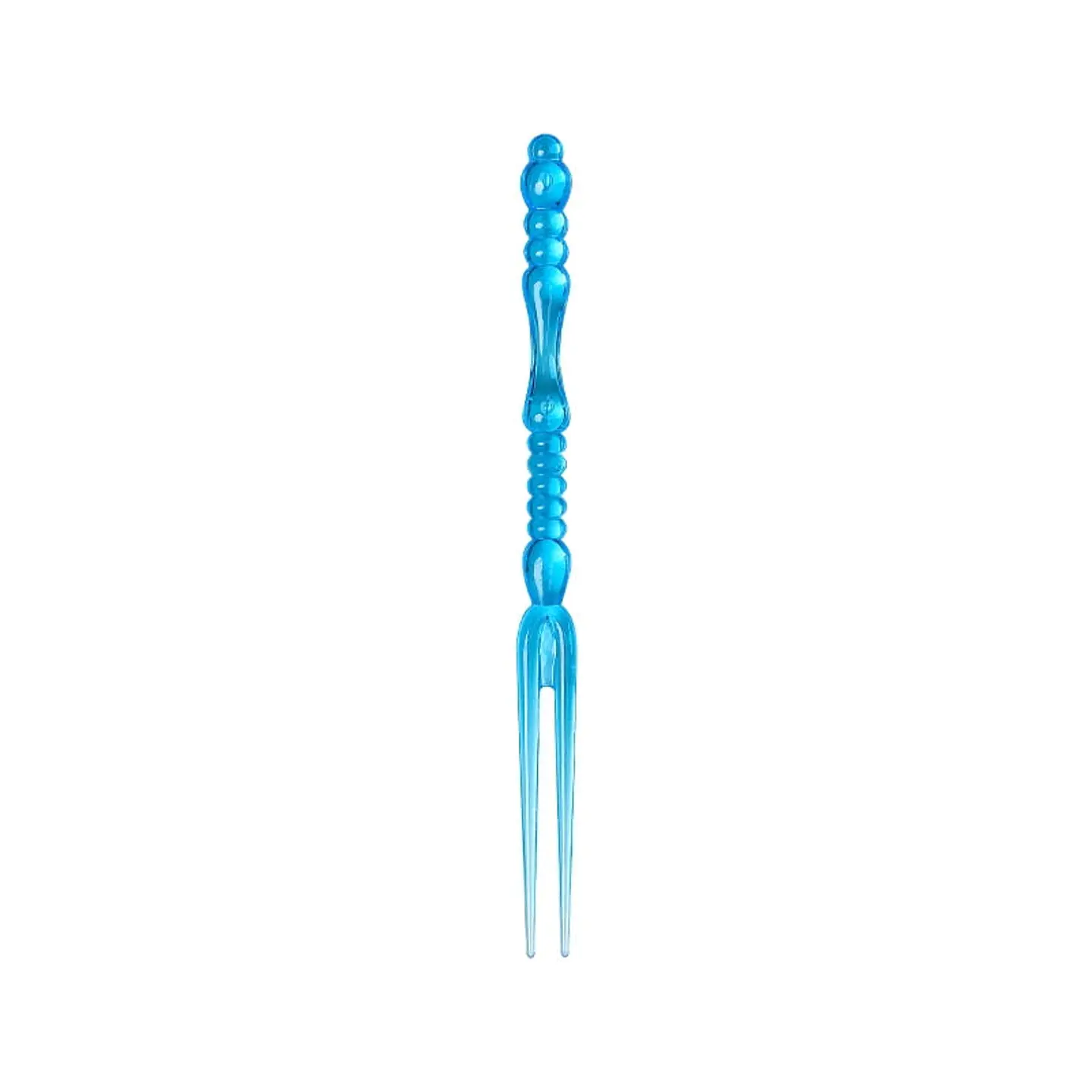 MINI TENEDOR DESECHABLE DE PLÁSTICO PARA COCTELES 10CM 50 PCS 5