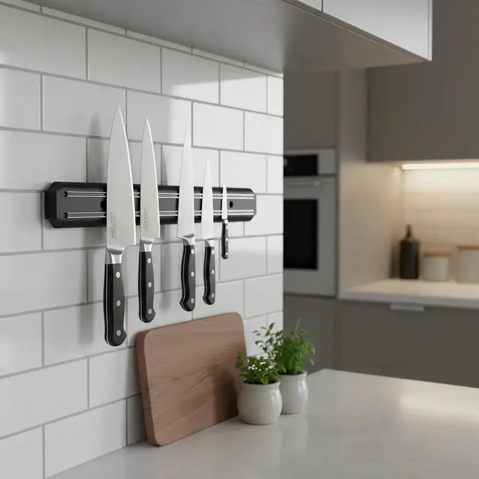 IMAN PARA ORGANIZAR CUCHILLOS DE 38 CM COLORES  2