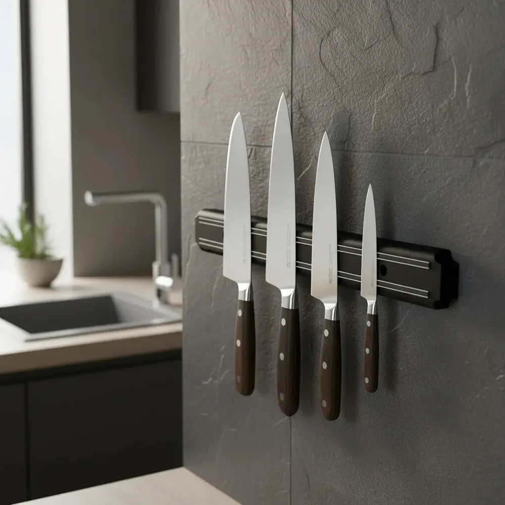 IMAN PARA ORGANIZAR CUCHILLOS DE 30CM COLORES 