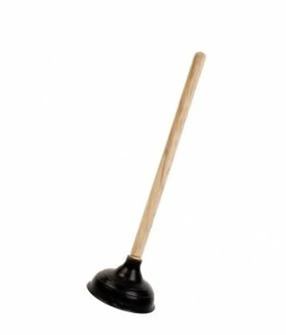 SOPAPO WC MANGO DE MADERA DESATASCADOR RESISTENTE Y EFECTIVO 50CM 1