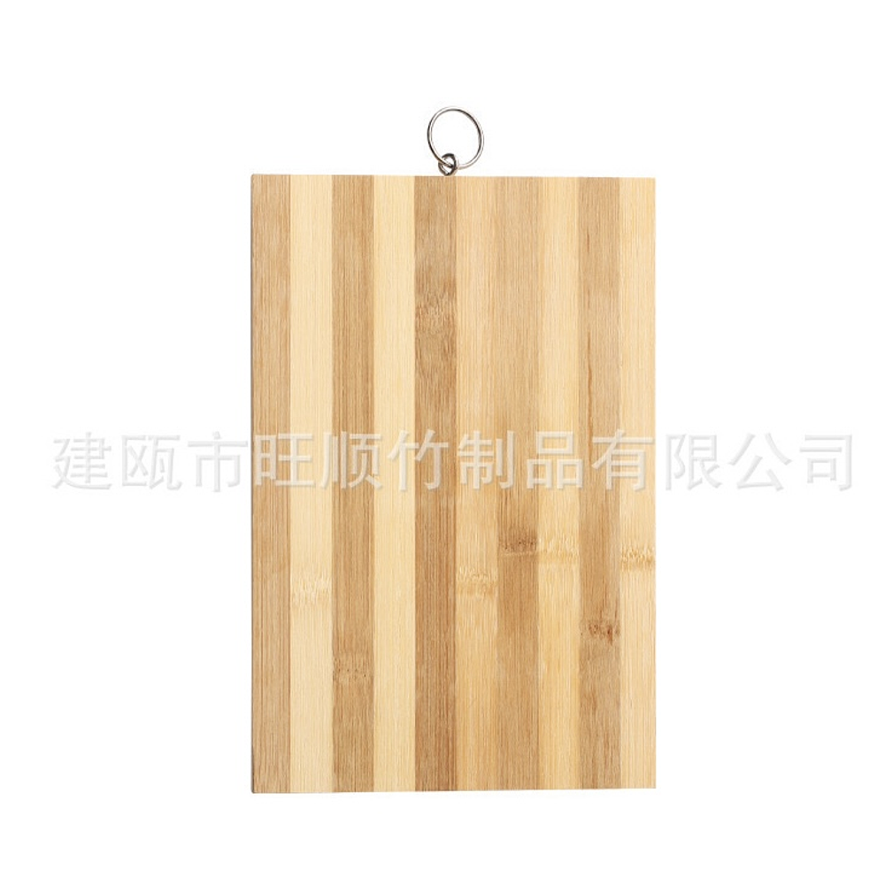 TABLA PICAR BAMBÚ GRUESO 20X30CM CON ARGOLLA PARA COLGAR