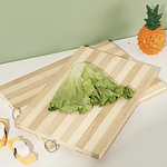 TABLA PICAR BAMBÚ GRUESO 20X30CM CON ARGOLLA PARA COLGAR