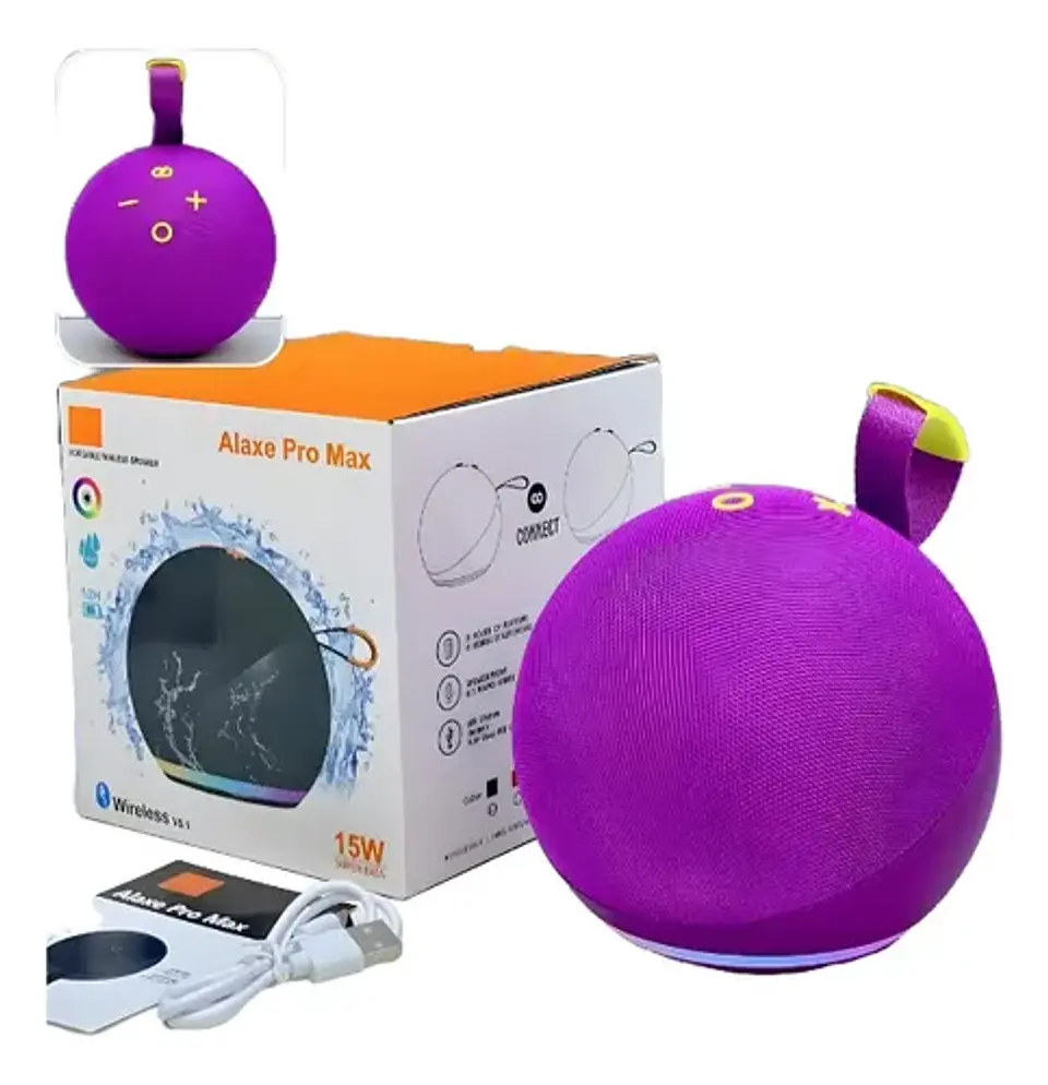 PARLANTE INTELIGENTE ALEXA BLUETOOTH CON COMANDO DE VOZ GRANDE 2