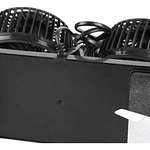 MINI VENTILADOR DOBLE PARA AUTO 12V 360GRADOS