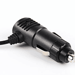 MINI VENTILADOR DOBLE PARA AUTO 12V 360GRADOS