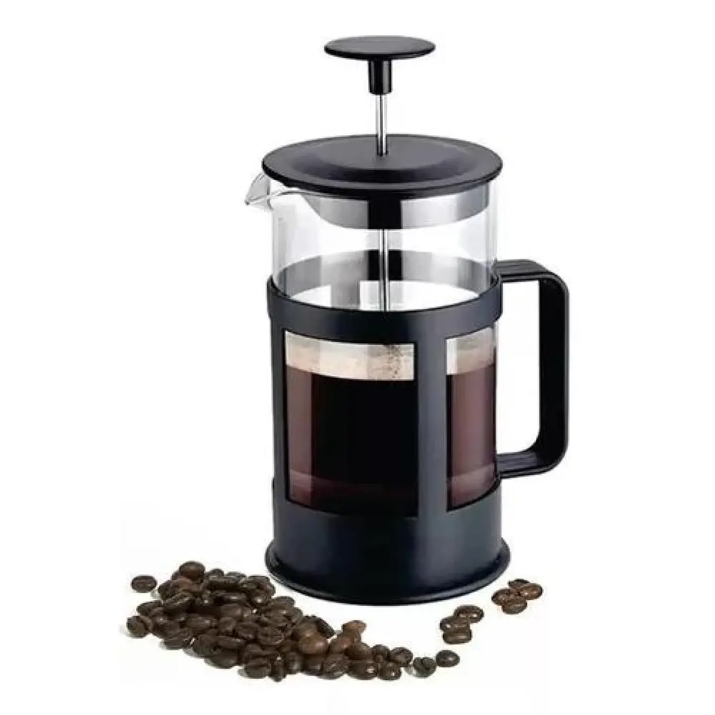 CAFETERA FRANCESA 350ML PRENSA FRANCESA ESPUMADORA 1