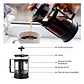 CAFETERA FRANCESA 350ML PRENSA FRANCESA ESPUMADORA - Miniatura 3