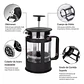 CAFETERA FRANCESA 1000ML PRENSA FRANCESA ESPUMADORA - Miniatura 5
