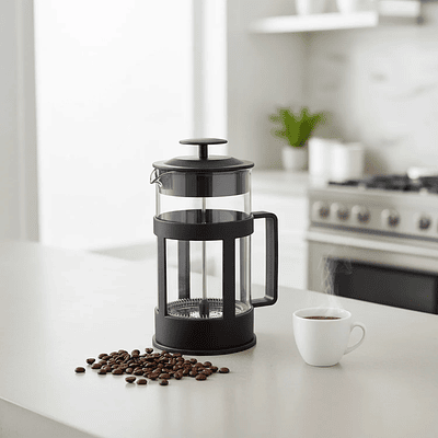 CAFETERA FRANCESA 1000ML PRENSA FRANCESA ESPUMADORA