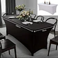 FUNDA MANTEL DE MESA SPANDEX 180x70CM NEGRO - Miniatura 1