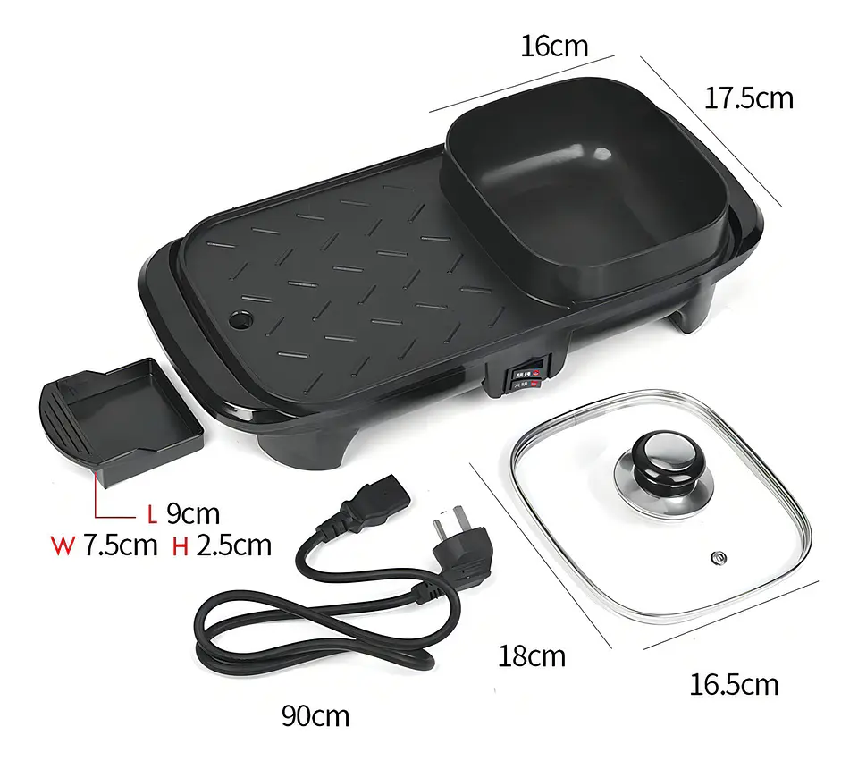ASADOR PARRILLERO ELÉCTRICO ACKILISS 10