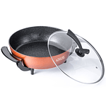 OLLA ELECTRICA SARTEN ANTIADHERENTE ACKILISS 8LTRS 1350W 