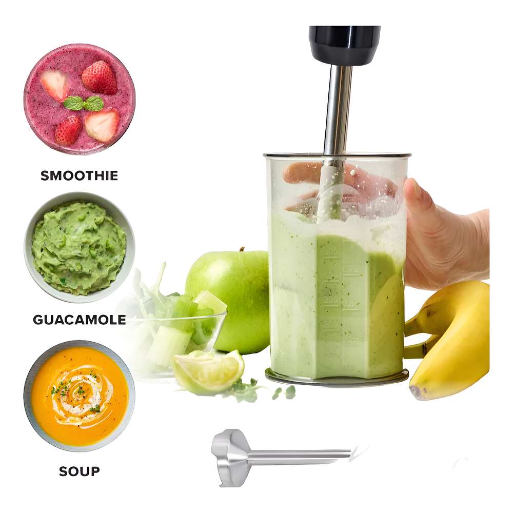 MINIPIMER JUEGO DE BATIDORA DE MANO 5 EN 1 ACKILISS