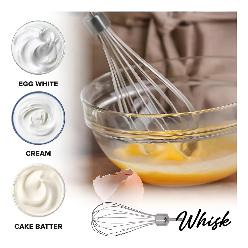 MINIPIMER JUEGO DE BATIDORA DE MANO 5 EN 1 ACKILISS