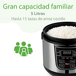 OLLA ARROCERA ELECTRICA MULTIFUNCIONAL DIGITAL ACKILISS 5 LTRS CON 12 FUNCIONES 