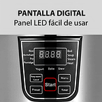 OLLA ARROCERA ELECTRICA MULTIFUNCIONAL DIGITAL ACKILISS 5 LTRS CON 12 FUNCIONES 