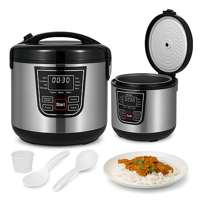 OLLA ARROCERA ELECTRICA MULTIFUNCIONAL DIGITAL ACKILISS 5 LTRS CON 12 FUNCIONES 