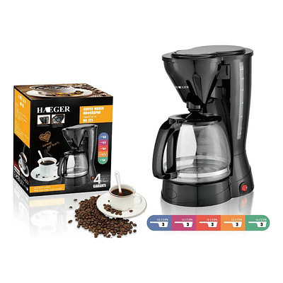 CAFETERA ELÉCTRICA 1.5LITRS HAEGER