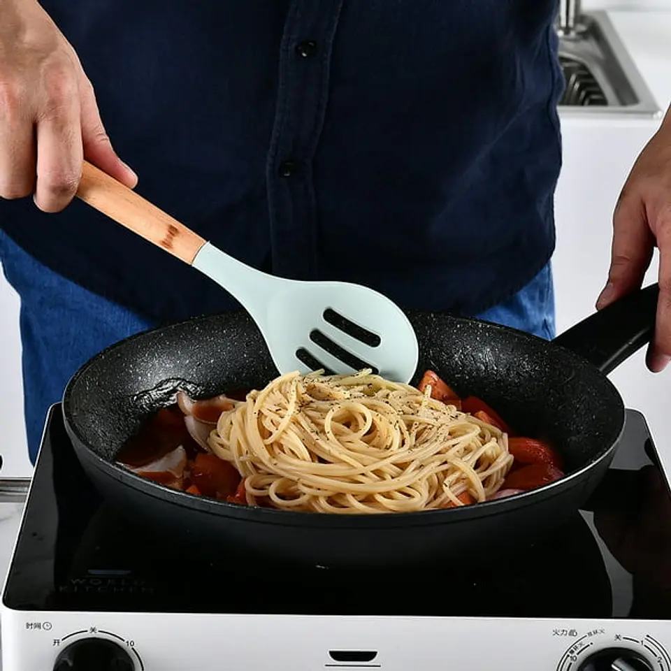 SET UTENSILIOS SILICONA COCINA 12 PZS  11