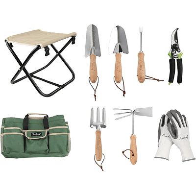 KIT COMPLETO DE JARDINERIA 10 PZS 