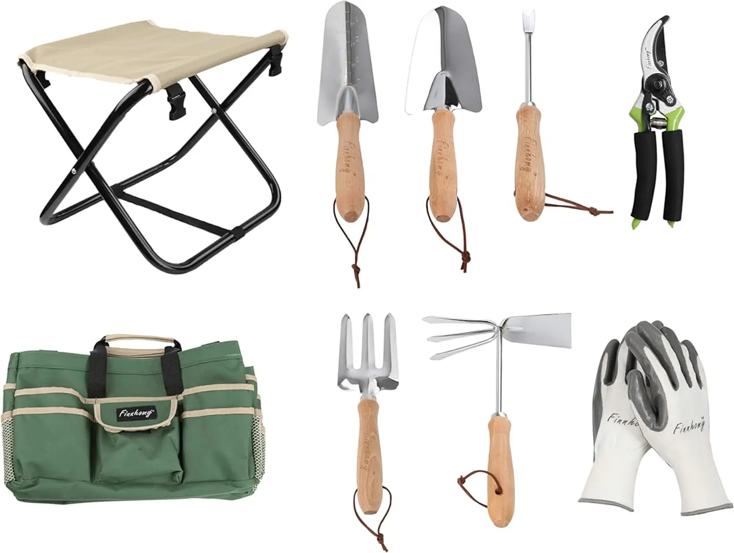 KIT COMPLETO DE JARDINERIA 10 PZS  2