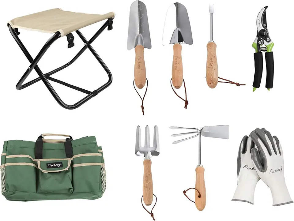 KIT COMPLETO DE JARDINERIA 10 PZS  2