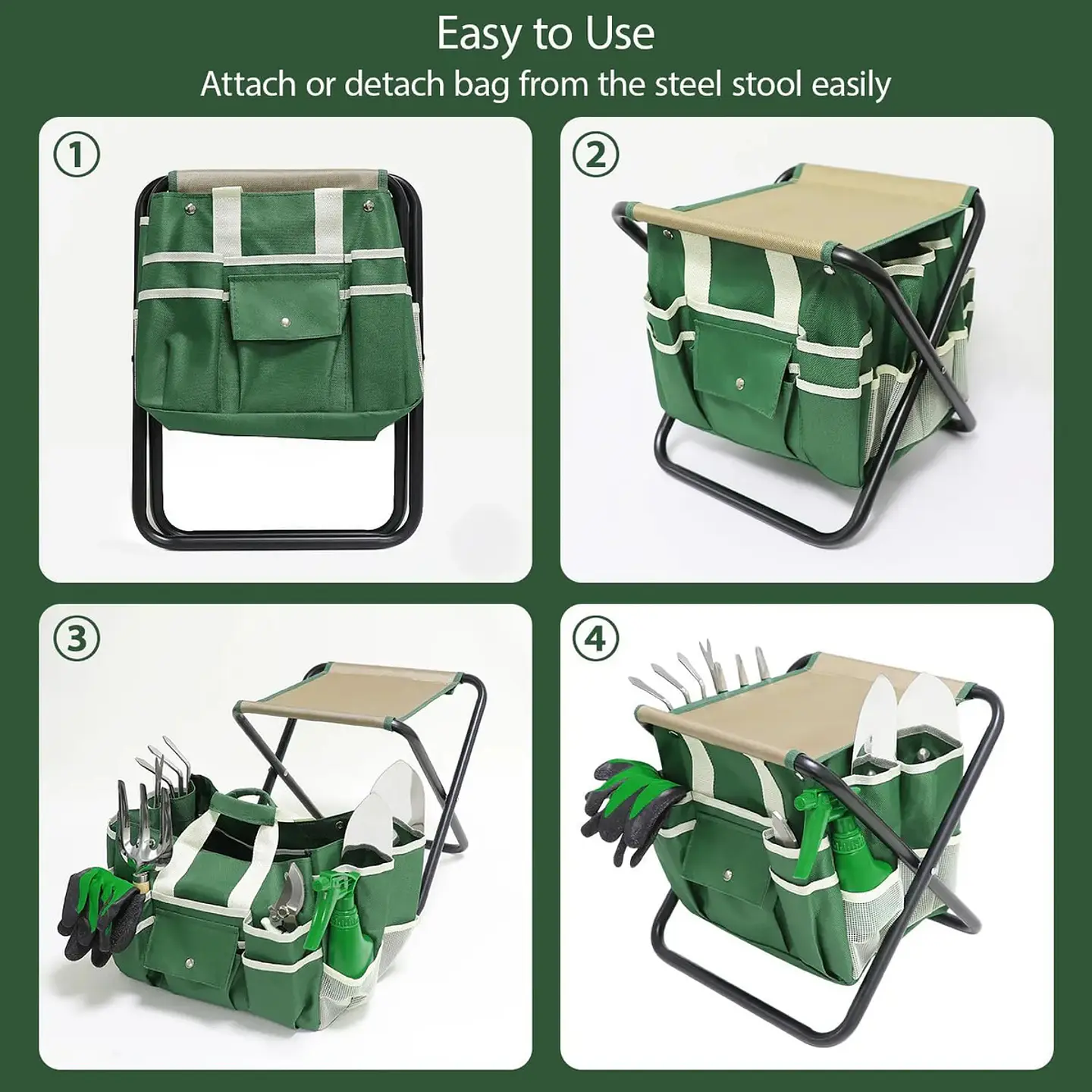 KIT COMPLETO DE JARDINERIA 10 PZS  8