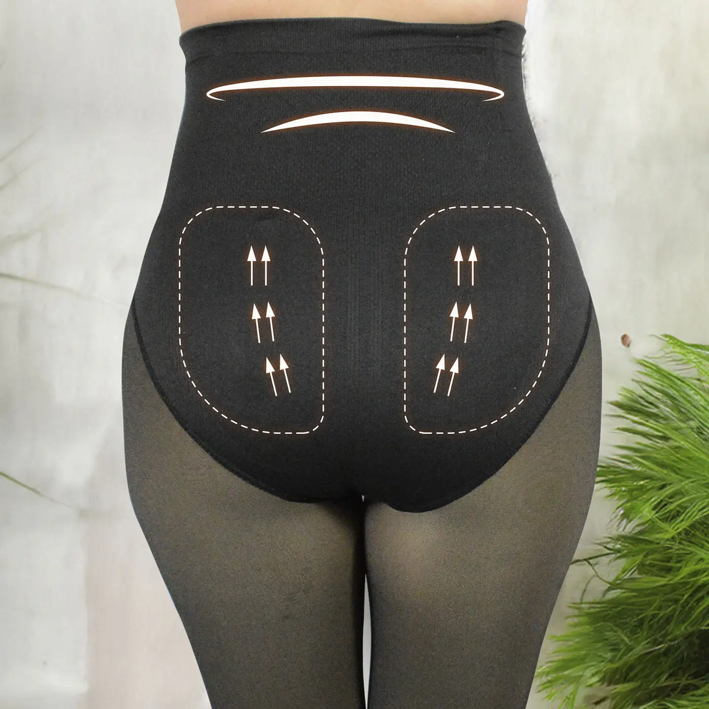 PANTY EFECTO PIEL CON FAJA REDUCTORA Y LEVANTA COLA PUSH APP M-XXXXXL 3
