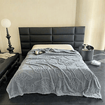 FRAZADA TEXTURIZADA MARIPOSA CON CHIPORRO 2 PLAZAS