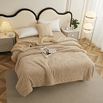 FRAZADA TEXTURIZADA MARIPOSA CON CHIPORRO 2 PLAZAS