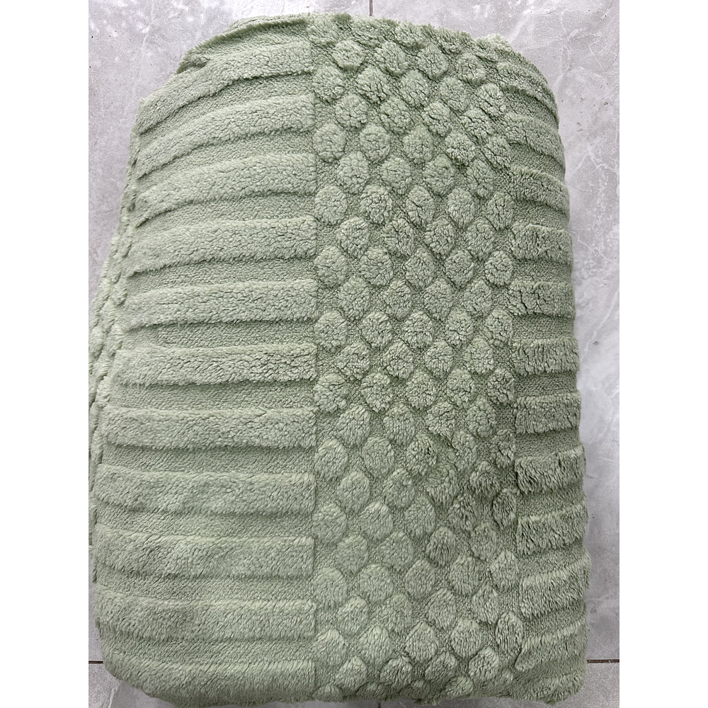 FRAZADA TEXTURIZADA PUNTOS CON CHIPORRO KING 2.5 PLAZAS