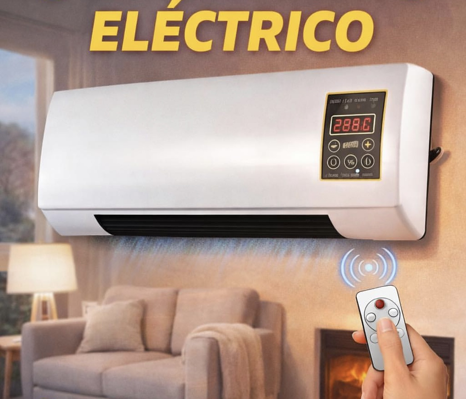 CALEFACTOR ELÉCTRICO PORTÁTIL DE PARED 1