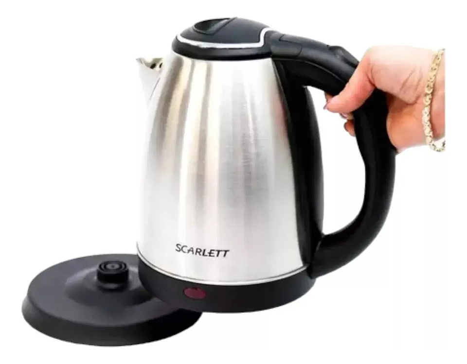 HERVIDOR ELECTRICO ACERO INOXIDABLE DE 2 LITROS  2