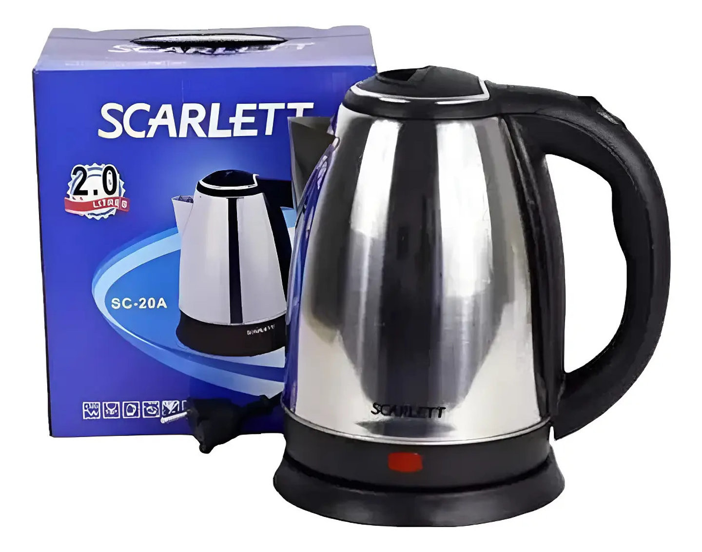 HERVIDOR ELECTRICO ACERO INOXIDABLE DE 2 LITROS  5