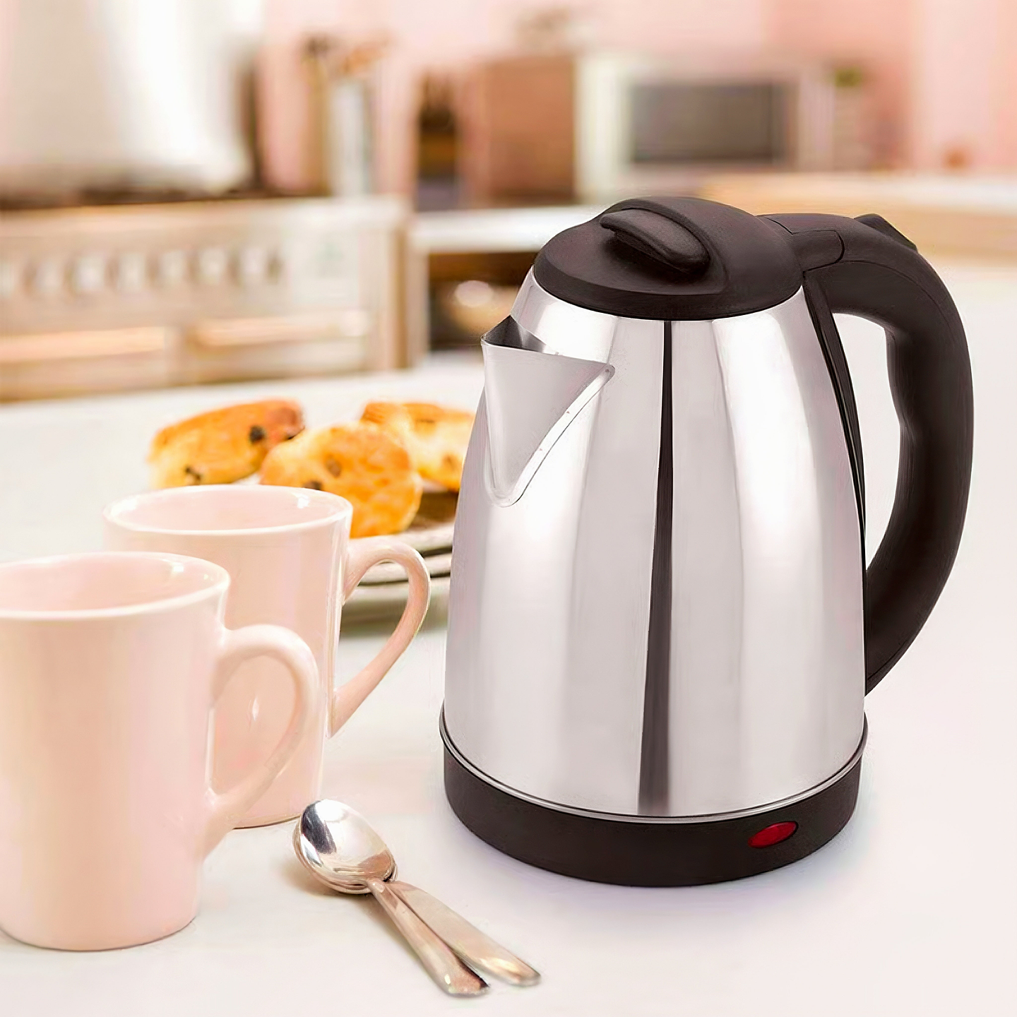 HERVIDOR ELECTRICO ACERO INOXIDABLE DE 2 LITROS  1