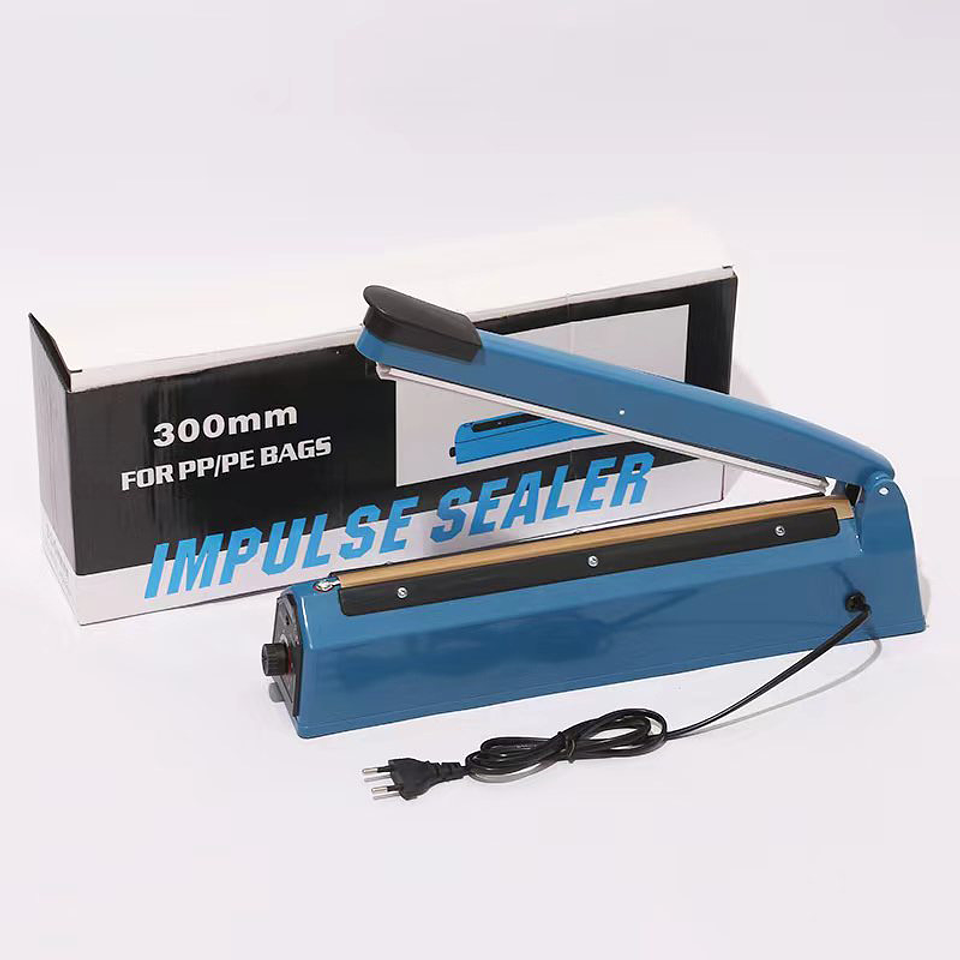 MAQUINA SELLADORA TÉRMICA DE BOLSAS PLÁSTICAS 30CM  1