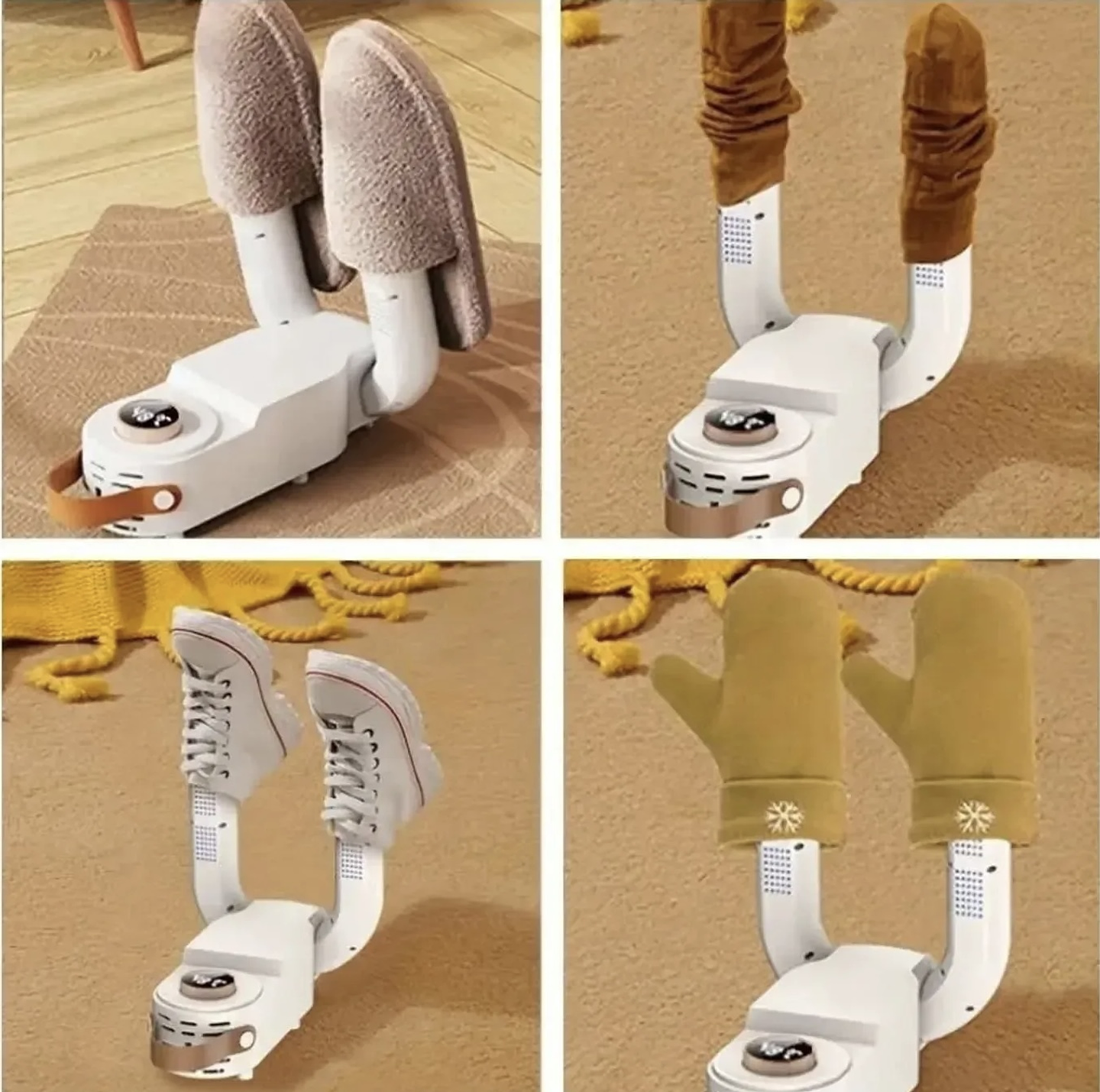 SECADOR ELÉCTRICO DE ZAPATOS, ZAPATILLAS MULTIFUNCIONAL PORTÁTIL 2