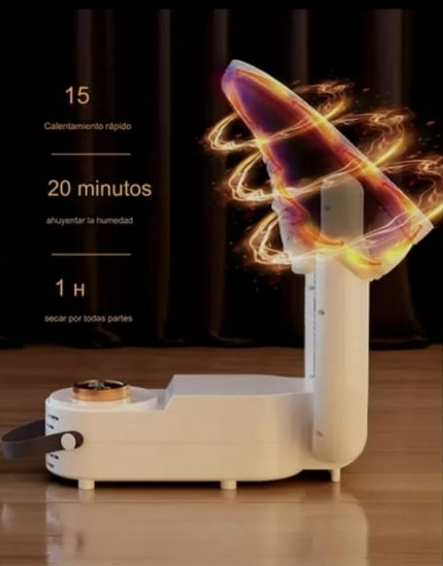 SECADOR ELÉCTRICO DE ZAPATOS, ZAPATILLAS MULTIFUNCIONAL PORTÁTIL 3