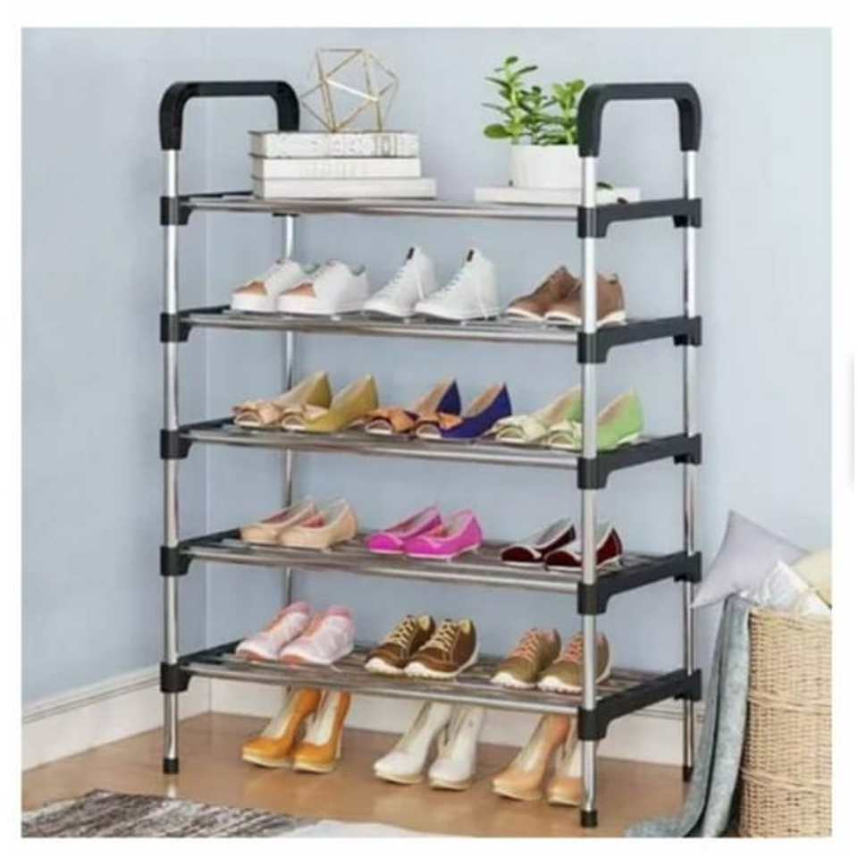 ZAPATERO ORGANIZADOR DE 5 NIVELES ESTANTE PARA 15 PARES  2