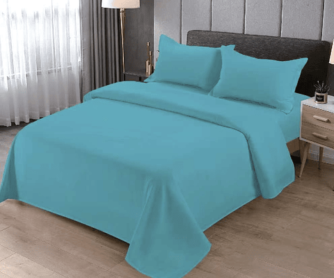 SET DE SABANA DE POLAR LISO KING 2.5 PLAZAS