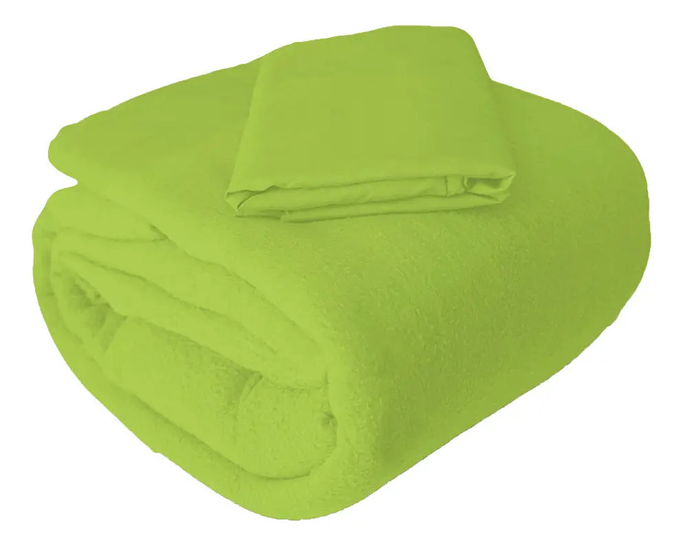 SET DE SABANA DE POLAR LISO 1.5 PLAZAS 11