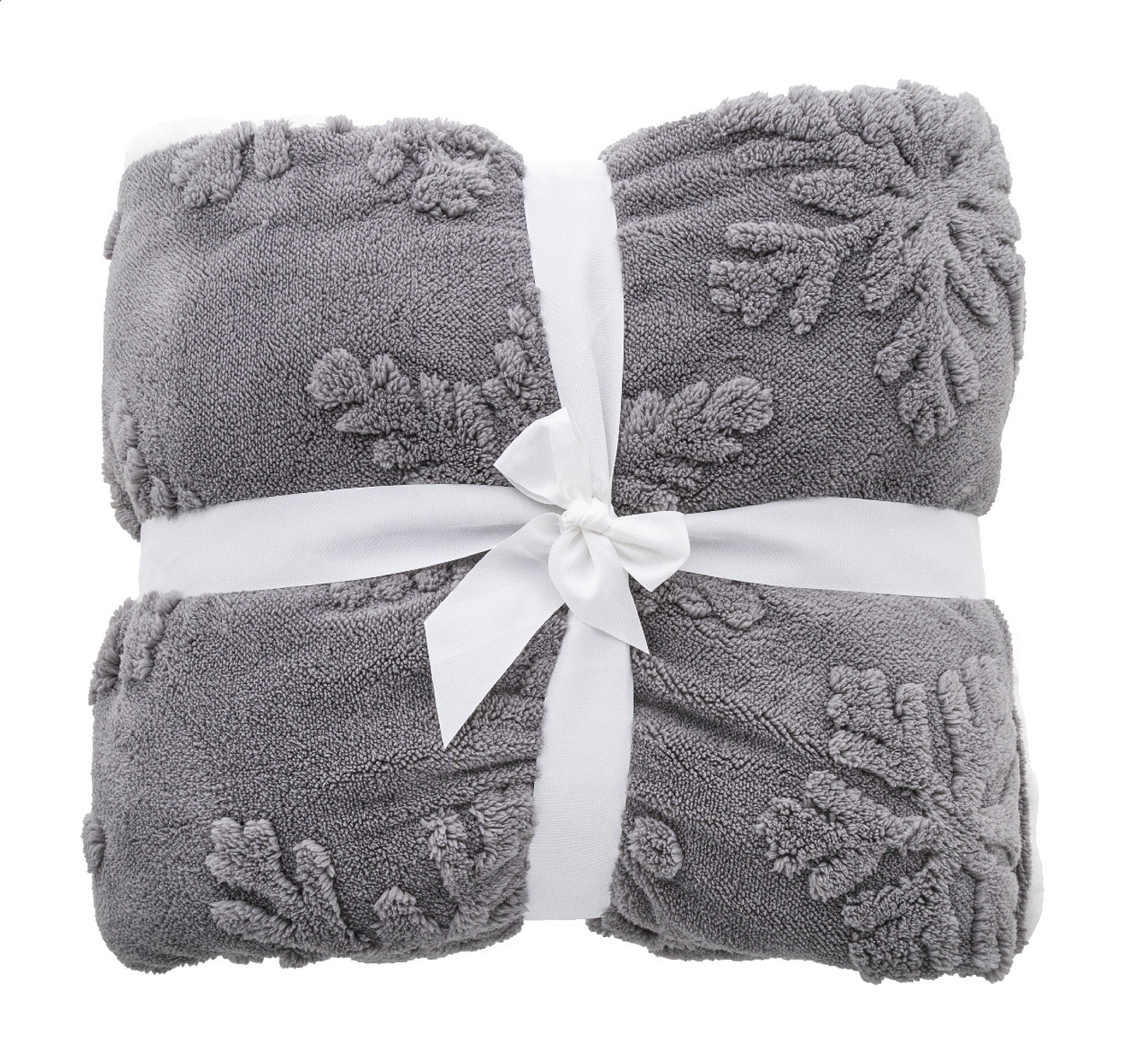 FRAZADA TEXTURIZADA COPO DE NIEVE CON CHIPORRO DE 1 PLAZA 120x203CM 4