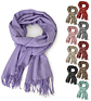BUFANDA DE CASHMERE COLOR LISO 180x60CM - Miniatura 1
