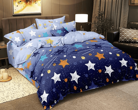 SET DE SABANA DE ALGODÓN DISEÑO DE 1 PLAZA