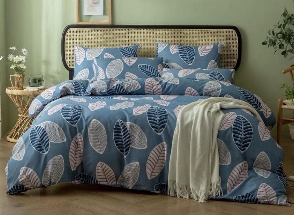 SET DE SABANA DE ALGODÓN DISEÑO DE 2.0 PLAZAS 2