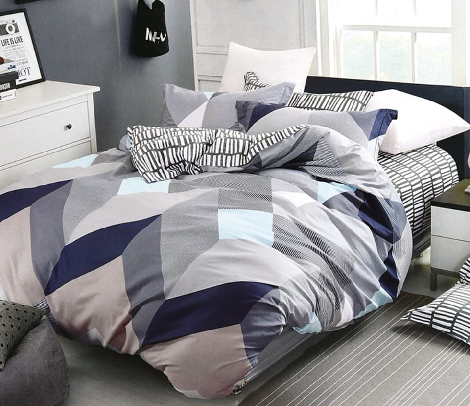 SET DE SABANA DE ALGODÓN DISEÑO DE 2.0 PLAZAS 6