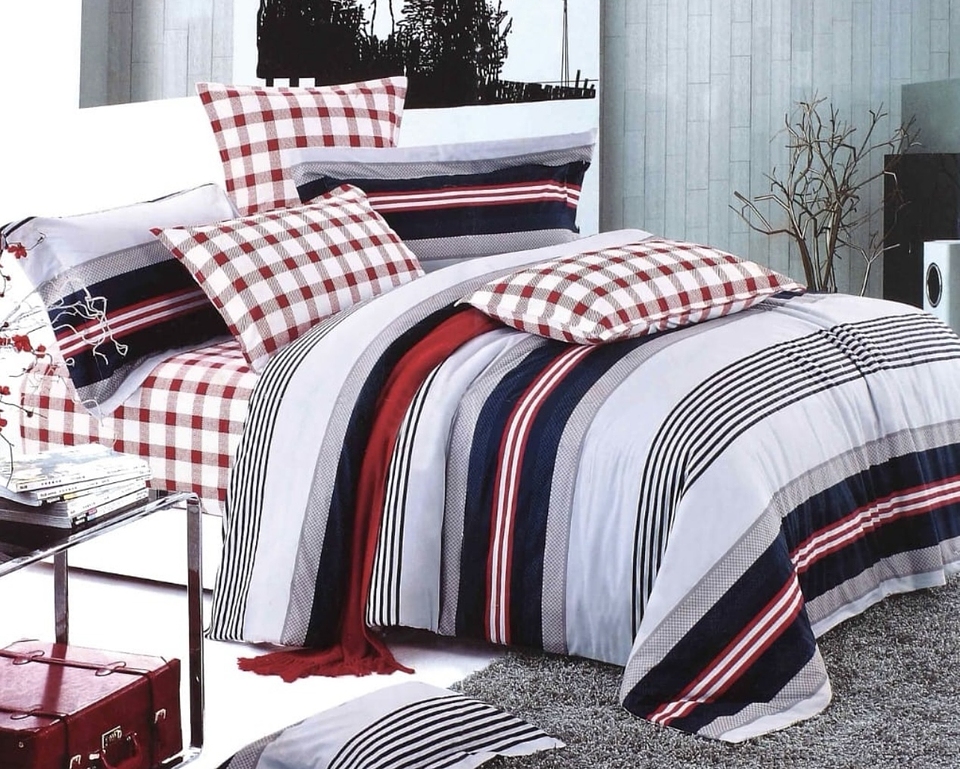 SET DE SABANA DE ALGODÓN DISEÑO DE 2.0 PLAZAS 8