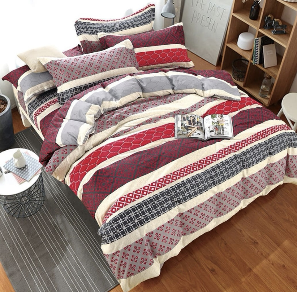 SET DE SABANA DE ALGODÓN DISEÑO DE 2.0 PLAZAS 11