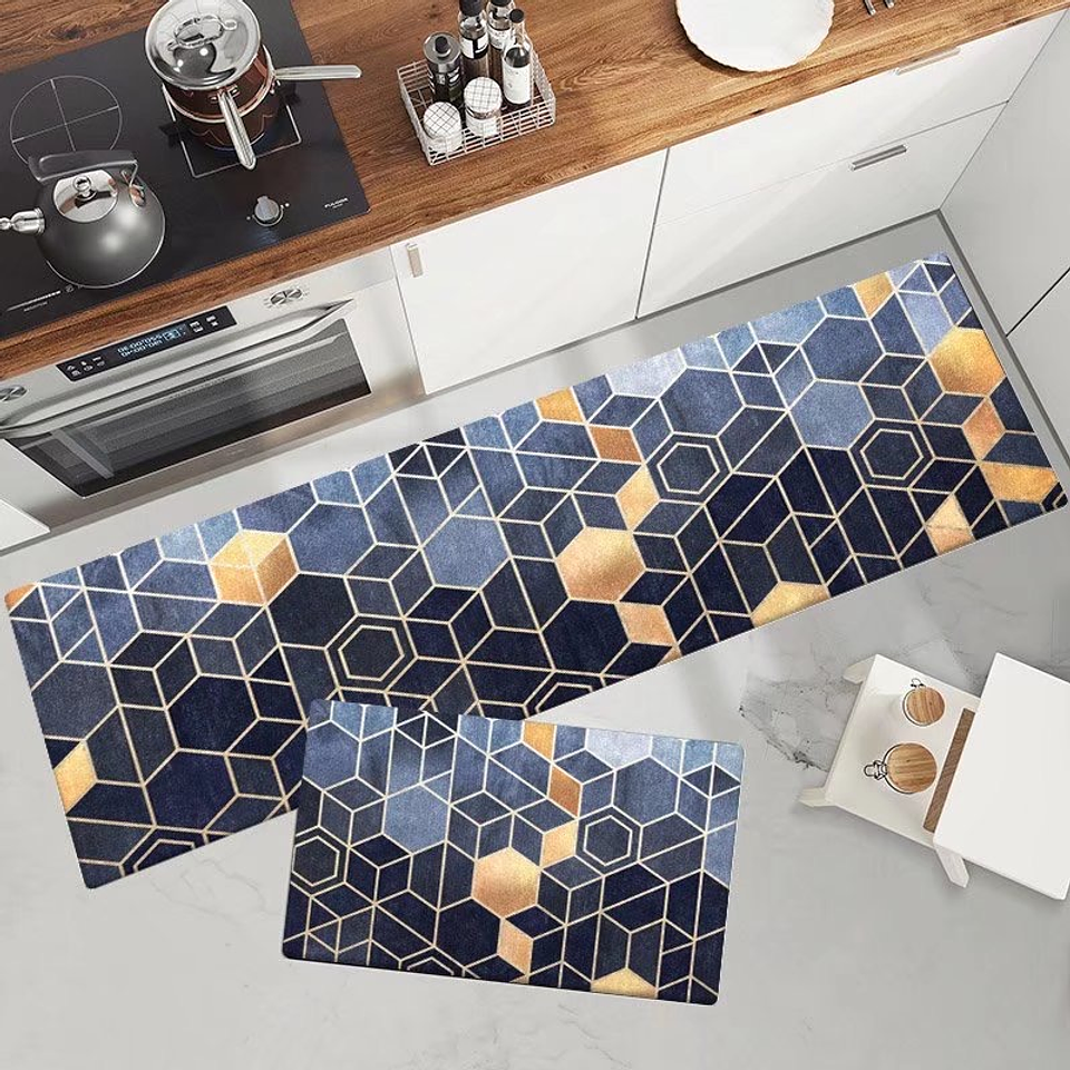ALFOMBRA SET DE COCINA 2 PIEZAS 40x120CM + 40x60CM 6