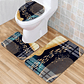 ALFOMBRA SET DE BAÑO 3 PIEZAS  - Miniatura 3